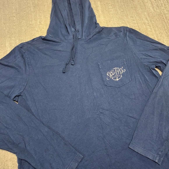 Polo Ralph Lauren Hoodie Men Medium Custom Slim Fit Lightweight Hooded Shirt - Picture 6 of 11